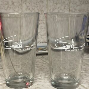 Strand Brewing Company Glass Set